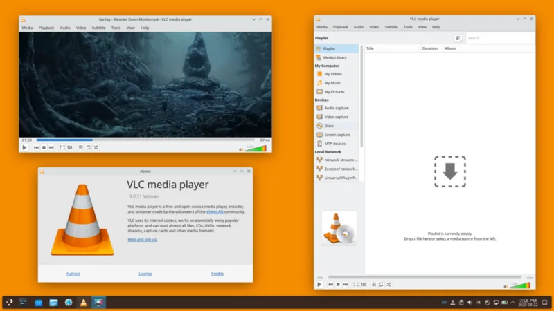 Ảnh chụp màn hình VLC Media Player